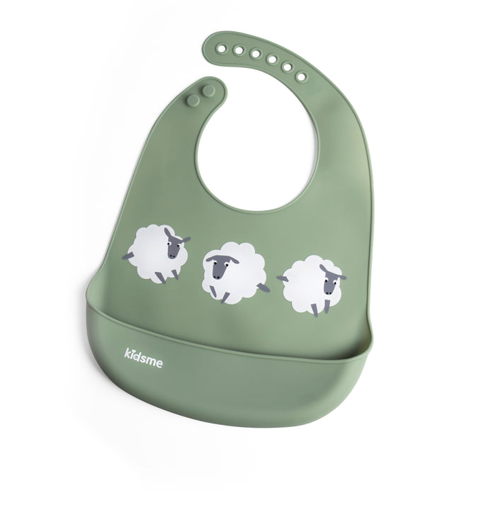 Kidsme Easy Clean Bib - Green