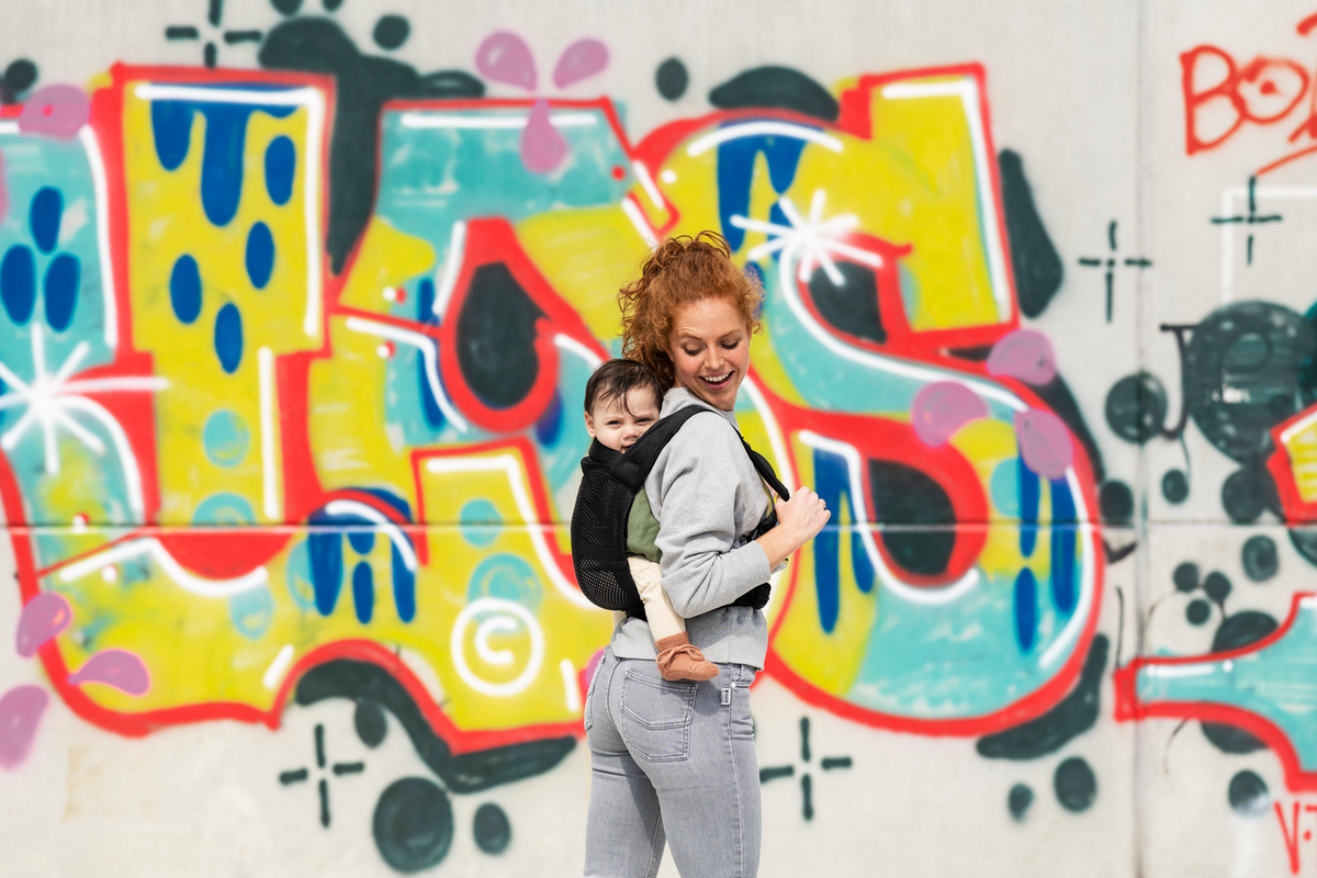 Mini Monkey Baby Carrier - Black