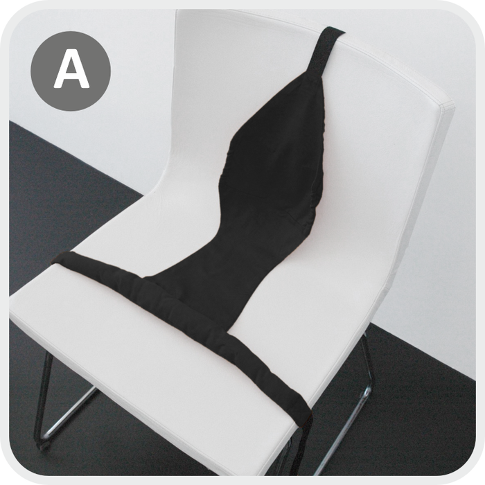 Mini Monkey Mini Chair Pocket - Grey