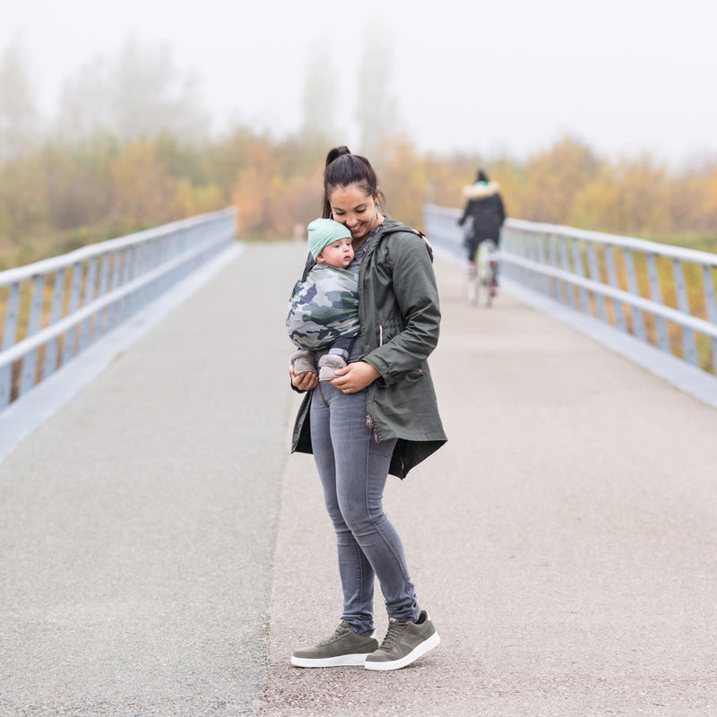 Mini Monkey Mini Sling - Grey