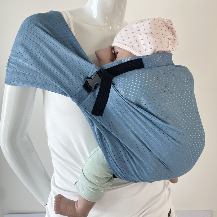 Mini Monkey Mini Sling - Dusty Blue