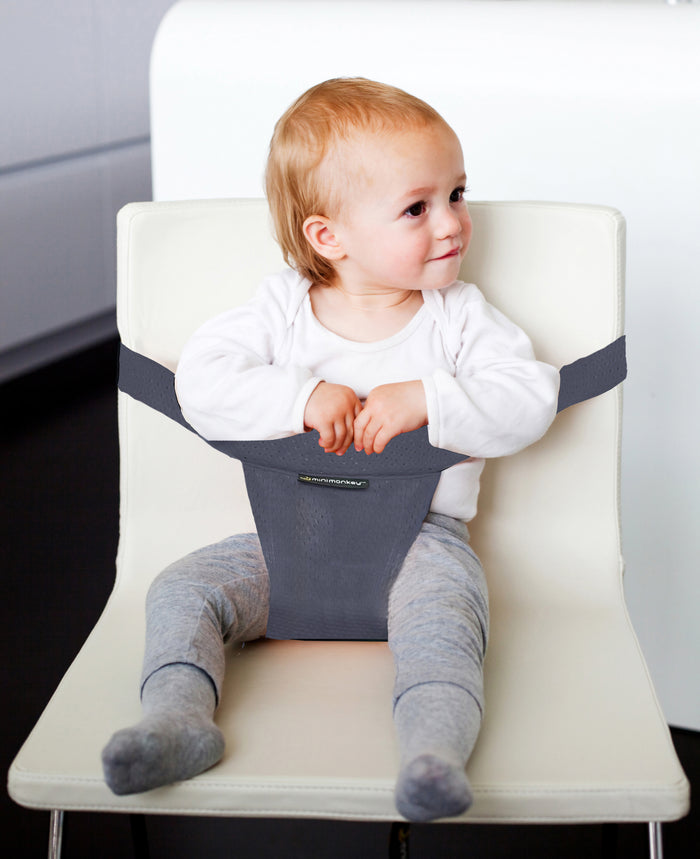 Mini Monkey Mini Chair Pocket - Grey