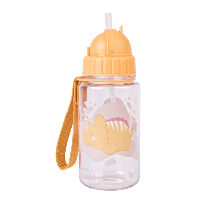 SARO BABY Flaske m. sugerør - Mustard