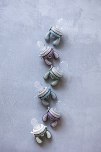 Kidsme Foodfeeder - Plum - str. L