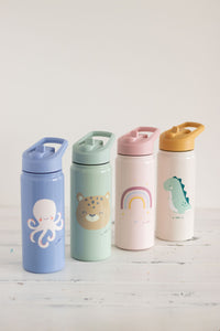 #SARO BABY Thermoflaske m. Sugerør - Sand