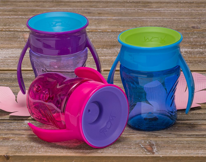 WOW Cup Baby - Pink Tritan
